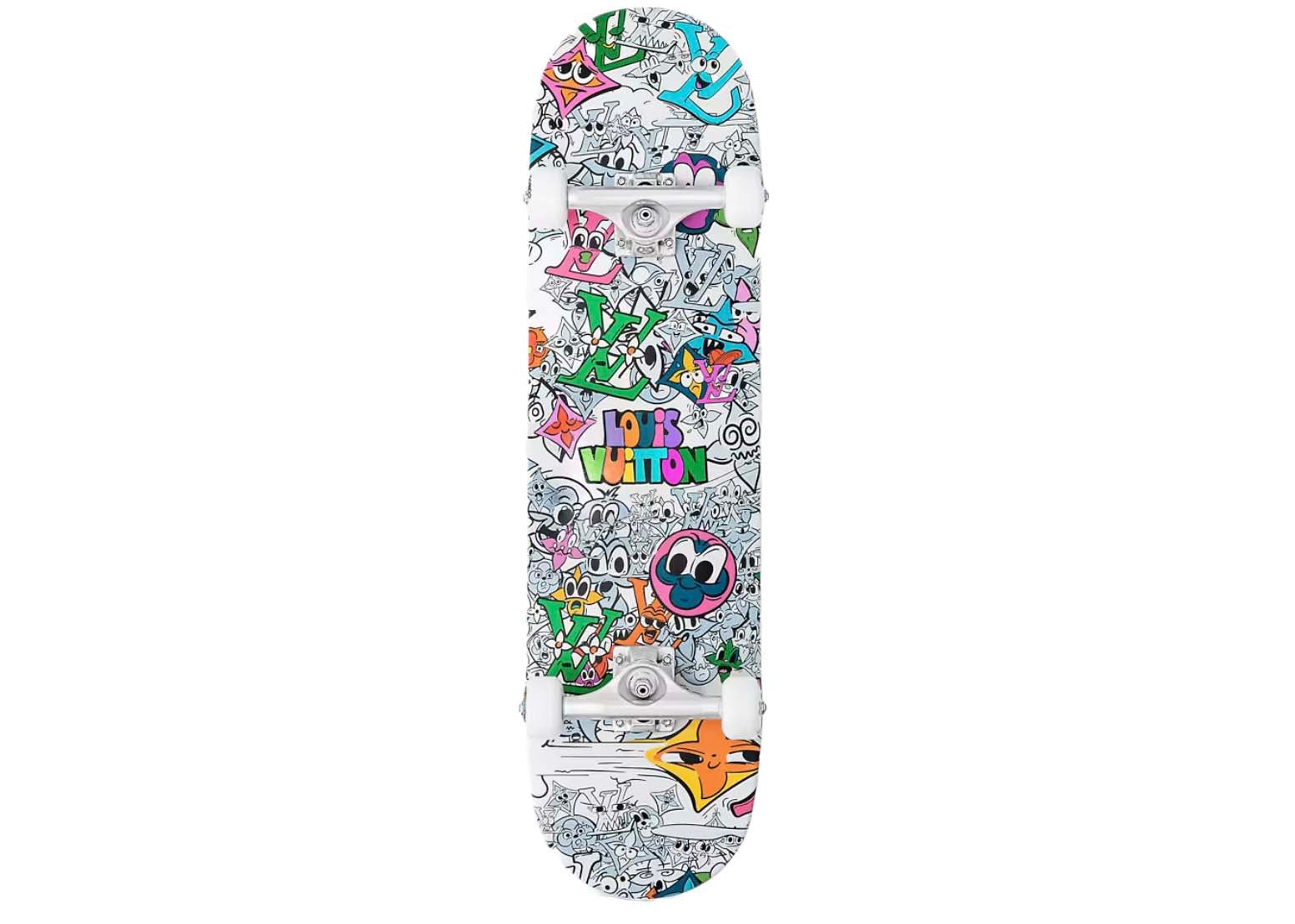 Louis Vuitton MNG Comics Skateboard Deck